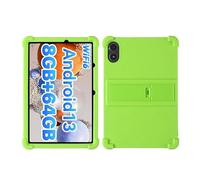 for Doogee T30 Pro/T30 Ultra/T30s/T30 SE/T40/T35/T30E Case 11 inch Tablet with PC Kickstand, Soft Silicone, Washable, Thickened Corner Shockproof, Green