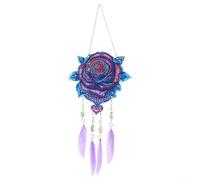 for dream Catcher Wind Chime Craft Kit for Home Bedroom Decor(A)