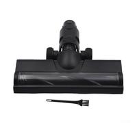 for Dreame Carpet Brush Assembly Roller Brush Head Replacement Soft Velvet Floor Brush Hardwood Compatible For R10 R20 R30 V12S V11 V12 Models(Black)