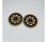 For DREAME For Matrix 10 Ultra Specific Mop Bracket with Loop-Pile Microfiber Pads for Wet and Dry Mopping (2 PACK-Yellow)