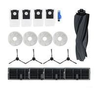 For Dreame L10s For Pro Ultra Heat Compatible 18-Piece Accessory Set Including Dust Bags Side Brushes Microfibre Mop HEPA Filter and Main Brush