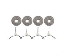 For Dreame L10s Ultra and for XIAOMI X10+ Vacuum Side Brush and Mop Cloth Set, Robust Materials for Thorough Corner and Edge Cleaning, Simple Replacement for Home, 8 or 12 Pack(A)
