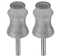 For Dremel 7760-PGK & 7350-Pet Dog Nail Grinder Attachment - 7760-Pet Diamond Bit Refill & Replacement Head Tips for Thick Nails, 5-150 lbs Small to Large Pet Dog/Cat Stress-free Grooming Tool, 2-Pack