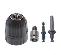 for Drill Chuck with 0.8mm 10mm Keyless Clamping and 3/8-24UNF Mount for Use in 1050W Power for Drills