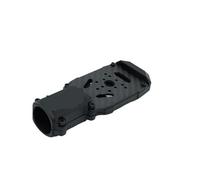 For Drone for Diy Tarot X4 X6 X8 Folding Carbon Fiber Frame 25mm Tube Plastic for Motor Mount TL96027(Black)