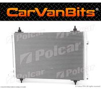 FOR DS DS4 2011- AC AIRCON CONDENSER AIR CONDITIONING RADIATOR ALUMINIUM NEW