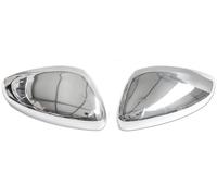 For DS3 For CROSSBACK 2018+ Stainless Steel Exterior Mirror Caps Chrome Rearview Covers Side Trims Left And Right 2 Pieces Easy Installation Rearview Mirror Cover