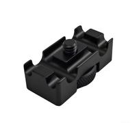 For DSLR Mirrorless Camera Cable Clamp Built from Aluminum Alloy with Four Adjustable Slots for Consistent Cable Routing and Control (square)