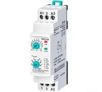 for Dsp ERV08 Adjustable Electronic Delay Time Relay 0 1 Seconds to 100 Hours with Precise Time Step and Time Value Knobs for Factory Use