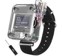 For DSTIKE Deauther Watch SE,ESP8266 Programmed Wifi Watch Development Board, Wearable Watch Obfuscates Tracking, With 500Mah Battery And Acrylic Protection,Acrylic Protection