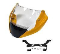 For Du&cati Monster 797 821 1200S 2014-2016 Motorcycle Windshield Smoke Deflector With Bracket Mounting Screws(With logo G.)