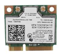 For Dual Band Ac1200 Wireless Adapter For Intel 7260 7260hmw Ac Mini Pcie Card 24g5g Wifi Bluetooth