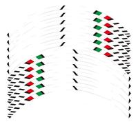 for Ducati 1299 for Panigale S 959 for Panigale 12 X Thick Outer Rim Sticker Stripe Wheel Decals Protection Decals(Style 4)