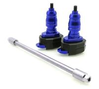 For Ducati For Hypermotard 796 1100 Motorcycle Engine Crash Pad Frame Slider Falling Protection Guard Anti Protector Motorcycle Exhaust Frame Sliders(Blu)