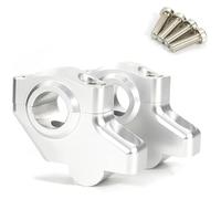 For Ducati For Mon&ster 695 2006-2008 750 800 900 1000 22mm 7/8" Handlebar Risers Mounting Standard Bar Riser Extend Back Moved Reviews Handlebar Risers(Matte Silver)