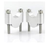 For Ducati For Mon&ster For S2R For S4R For Hyper&motard 796 821 939/939SP 1100 Mount Riser Handlebar Risers Aluminum Handle Bar Risers Handlebar Risers(Silver Riser 40mm)