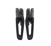 For Ducati For Monster 1200 2014-2021 Motorcycle Front Rear Footrest Foot Pegs Pedals Footpegs Pedals Aluminum Parts Motorcycle Foot Pegs(Black)