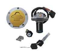 For Ducati For Monster 695 620 M620 S2R 900 750 M750 M600 Ignition Switch Lock Gas Fuel Tank Cap Cover Set Motorcycle Key Ignition Switch(Complete set)