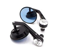 For DUCATI For Monster 696 2pcs/Pair motorcycle Mirror 7/8" Round Bar End Rear Mirrors motorbike Scooters Rearview Mirror(1)