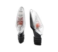 For Ducati For Monster 696 796 1100 1200 Rear Tire For Fender License Number Plate Frame Holder Bracket Turn Signal Light Motorcycle License Plate Holder(Turn signal white)