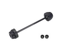 For DUCATI For Multistrada V4 S Sport For Rally 2022 2023 2024 2025 MTSV4 Motorcycle Front Rear Wheel Axle Anti Collision Slider Pad Crash Protector(Front black)
