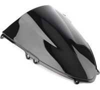 For Ducati For Panigale 899 1199 1199R 1199S 2011-2017 Motorcycle Windshield Windscreen Double Bubble Motorcycle Wind Screen(Black)