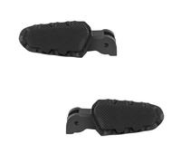 For DUCATI HYPERMOTARD 821 Multistrada MTS 950 1260 1200 Motorcycle Front Rear Footrest Foot Pegs Pedals Side Footpeg Pedal(Black)