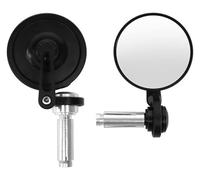 For Ducati Motorbike Side Wing Mirror Motorcycle Rearview Mirrors Bar End Glass Backview Rear View Handle Reversing motorcycle bar end mirrors