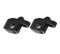 For Ducati Motorcycle 22mm 25mm 28mm Handlebar Risers Extension Back Moved Riser(Black,28mm)