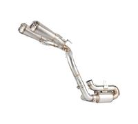 For Ducati Panigale V4 V4S 2022-2024 Motorcycle High Mount Exhaust With Link Pipe Underseat End Silencer