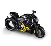 For Ducati Series 1:18 Ratio Alloy Die-casting Car Model Scooter Sports Bike Motorcycle Racing Car Model Replica Gift Cake Decorations Motorbike models(Black)