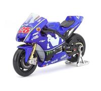 For Ducati Team 2021 Desmosedici #89 #05 , For Yamaha Factory Racing YZR M1 2022 #21, 1:18 Simulation Race Car Motorcycle Street Car Model Hand Puppet Collection Ornament Men's Gift Motorbike models(N