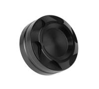 For Duke 125 200 390 690 990 Brake Reservoir Fluid Tank Cover Rear Oil Cup Cap(Black)