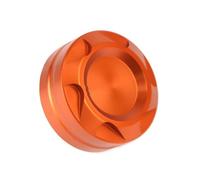 For Duke 125 200 390 690 990 Brake Reservoir Fluid Tank Cover Rear Oil Cup Cap(Orange)