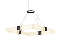 For Duplex Fashion Home Decoration Living Room Dining Room Bedroom Bar,High-end Creative Pure Copper Large s,LED Nordic All Copper Light Luxury Postmodern s-Black. 40 * 40cm