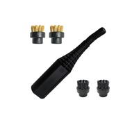 For Dupray Steam Cleaner Nozzle Brush Set with Brass and Nylon Brushes for Cleaning Grout Tile Oven Car Kitchen