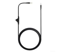 For Durable 2M Headphone Replacement Cable with Volume Adjustment for Astro A10/A30/A40 Models Ideal for Gamers (black 2)