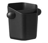 for durable ABS Knock Out Box Easy Clean Design for durable(black) | Anti-slip rubber base, shock-absorbing bottom, protects countertops, stable during knocking, sturdy construction