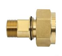 for durable Brass Connector for cga 520 to 200 Acetylene for(A) | Secure acetylene tank connection, reliable gas flow, fits standard regulators, for durable metal, easy install