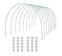 For Durable Fiber Greenhouse Hoop for Plant Support with Anti Bending Design Suitable for Various Growing Stages and Weather Resistant Garden Use (24PCS)