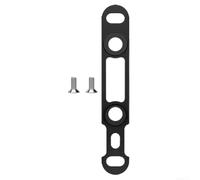 for durable Front Disc Brake Mount 140mm to 160mm Alloy for | Designed for front hydraulic calipers, improves safety on varied terrains, stable stopping power(Black)