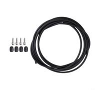 for Durable Metal Olive Kit for MTB Road Bike Brakes for Durable | 4pcs olive, 4pcs insert, includes wrench, fits for sram Red/ for force, easy hose shortening(Black)