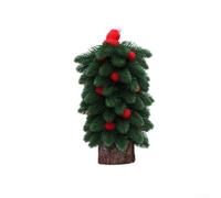 for durable Plastic for mini Christmas Tree 26cm Reusable for(large) | Solid wooden base, excellent stability, prevents accidental tipping, secure upright display, for durable construction