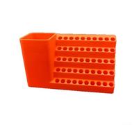 For Durable Portable Screwdriver Bit Organizer Case with 20/50 Hole Options for Efficient Tool Management (50 holes)