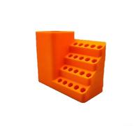 For Durable Portable Screwdriver Bit Organizer Case with 20/50 Hole Options for Efficient Tool Management (20 holes)