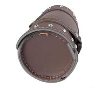 for durable PU Fork Bag for Daily Commuting Riders for durable(Brown) | Large storage for space, fits helmets or gear, waterproof fabric, brown option, daily use