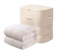 For Duvets, Compression Blanket Organizer, Space Saving Large Slim Bag for Home University Moving Travel Camping