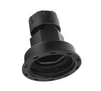For DXV08S Hose Adaptor Garden Connection Black ABS 2 Pack