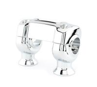 For Dyna For Bob For Road Glide For King For Street For Low Rider For Softail Motorcycle 1.25" Handlebar Riser Clamp Kit Risers(Color-c)