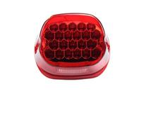 For Dyna For FXDL For FXLR For FLHC For FLHCS For Softail For FXST Motorcycle Stop Numer Plate Lamp Tail Running Light Light(612 red)
